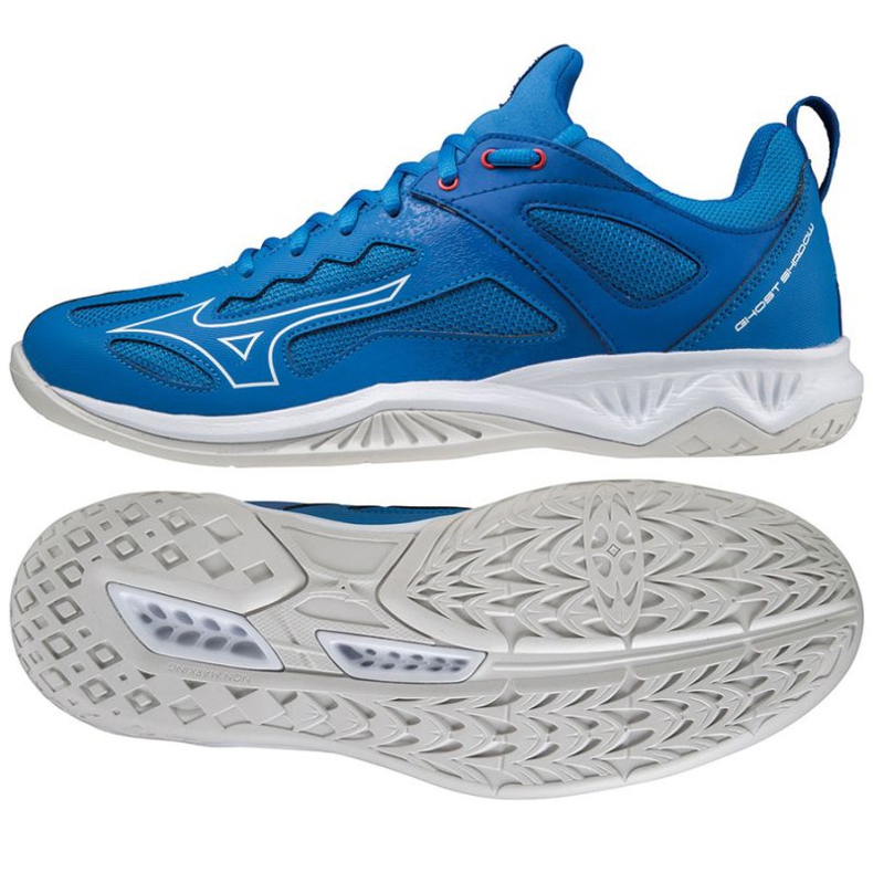 Házenkářské boty Mizuno Ghost Shadow M X1GA218024 modrý modrý