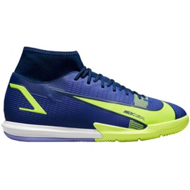 Kopačky Nike Mercurial Superfly 8 Academy Ic M CV0847 474 modrý zelený modrý