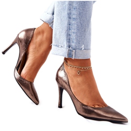 Jehlové boty Spitz Monnari 0390-M22 Silver vícebarevný stříbrný Jehlové boty Spitz Monnari 0390-M22 Silver vícebarevný stříbrný