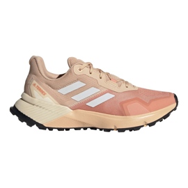 Běžecké boty Adidas Terrex Soulstride W FY9257 béžový vícebarevný růžový