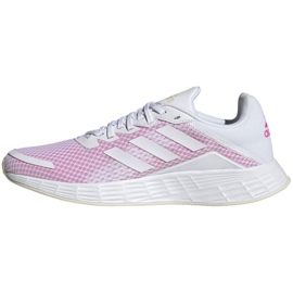 Běžecké boty Adidas Duramo Sl KW H04631 bílý růžový Běžecké boty Adidas Duramo Sl KW H04631 bílý růžový