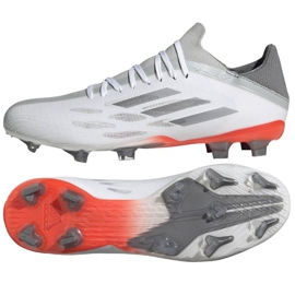 Kopačky Adidas X Speedflow.2 Fg M FY3287 šedá, bílá šedé