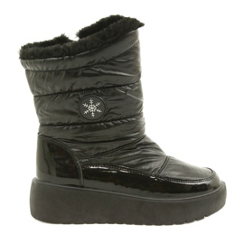 Černé sněhule Filippo DBT3404 značky Snowflake černý