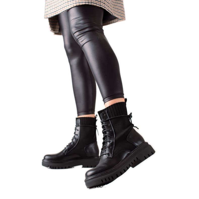 Seastar Vysoké černé lapače černá