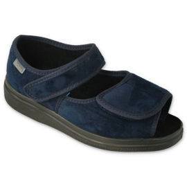 Befado Dr.orto Slippers Dámské sandály PU 989D004 modrý