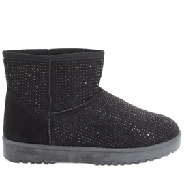Krátké sněhule Emusy od Amber Black černý