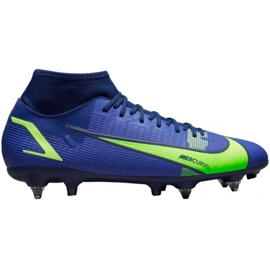 Kopačky Nike Mercurial Superfly 8 Academy SG-PRO Ac M CW7432 474 modrý modrý
