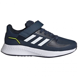 Boty Adidas Runfalcon 2.0 C Jr FZ0110 bílý námořnická modř