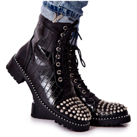 WT1 Černé kozačky Sorela se zipy černý