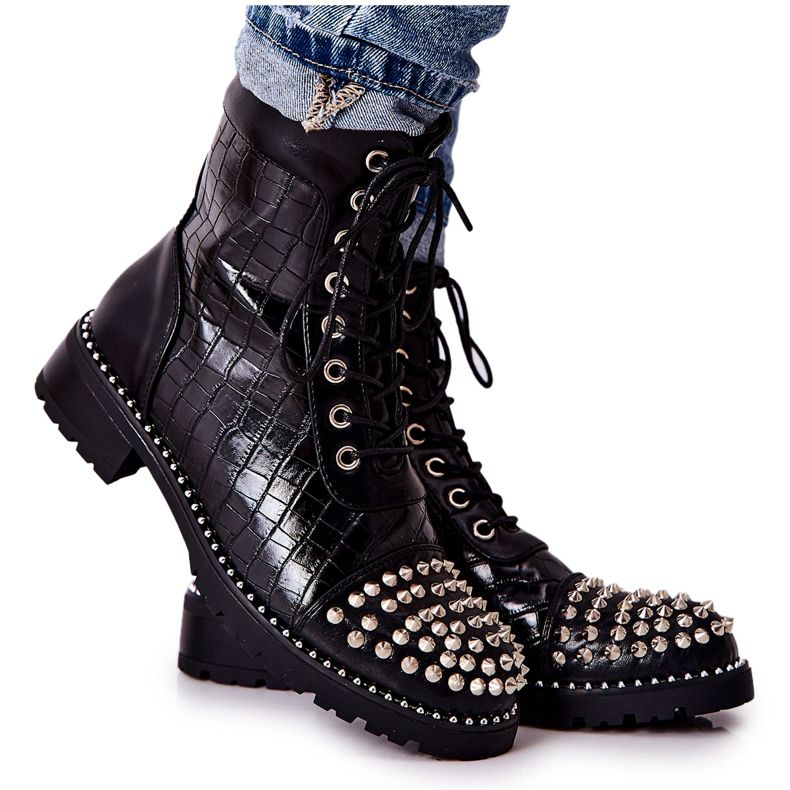 WT1 Černé kozačky Sorela se zipy černá WT1 Černé kozačky Sorela se zipy černá