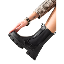 Seastar Dělnické módní boty černý