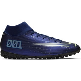 Kopačky Nike Mercurial Superfly 7 Academy Mds Tf M BQ5435 401 námořnická modř