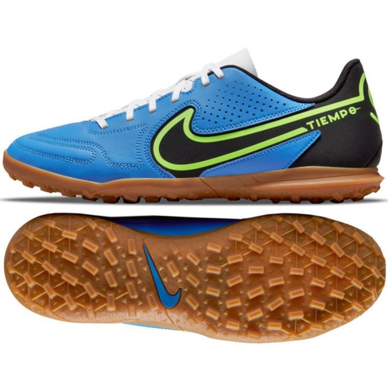 Kopačky Nike Tiempo Legend 9 Club Tf M DA1193 403 modrý modrý