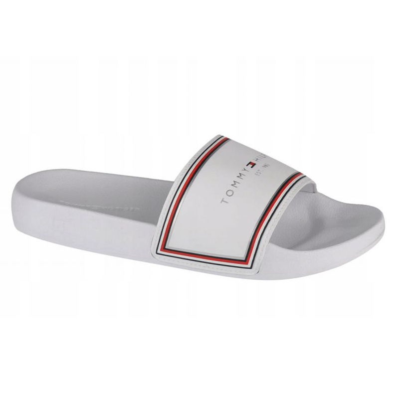 Tommy Hilfiger Essentials bazénová skluzavka W FW0FW05933-YBR bílý