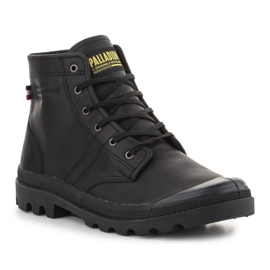 Boty Palladium Pallabrousse Legion Leather 77187-010-M černá Boty Palladium Pallabrousse Legion Leather 77187-010-M černá