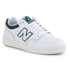 Boty New Balance M BB480LGT bílý zelený