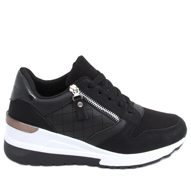 Černé tenisky na klínku Karita černá