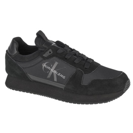 Boty Calvin Klein Runner Sock Laceup Ny M YM0YM00040-BEH černý
