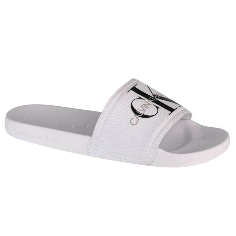 Calvin Klein Slide Monogram Co M YM0YM00061-YAF bílý