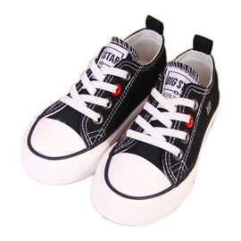 Nízké tenisky Big Star Jr HH374090 černé černý