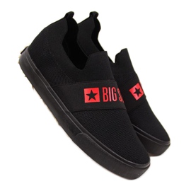 Černé tenisky Slip on Big Star W FF274221 černý