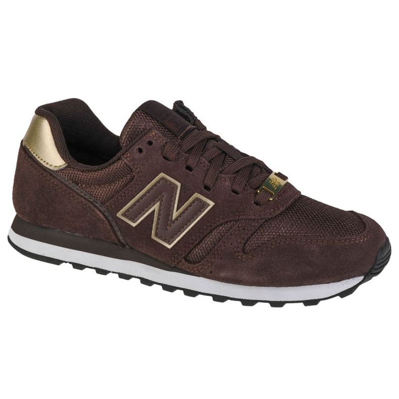 Boty New Balance W WL373MM2 hnědý zlatý