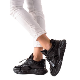 Evento Módní černé tenisky černý