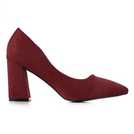 Bestelle Czamszowe čerpadla Na Sloupu červený vícebarevný