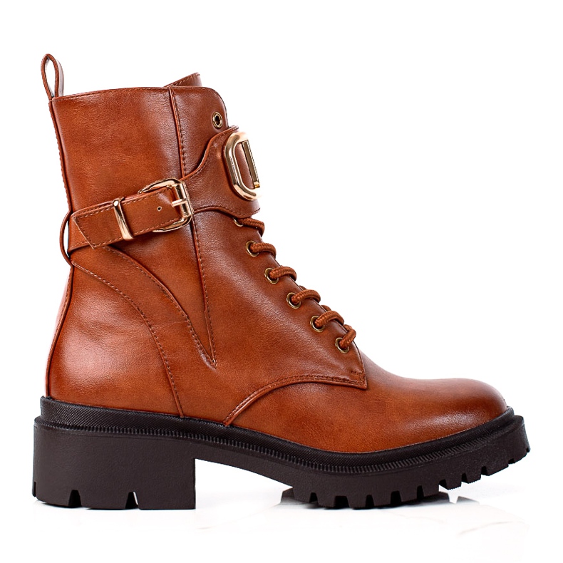 Diamantique Elegantní Dělníci S Ornamentem hnědý