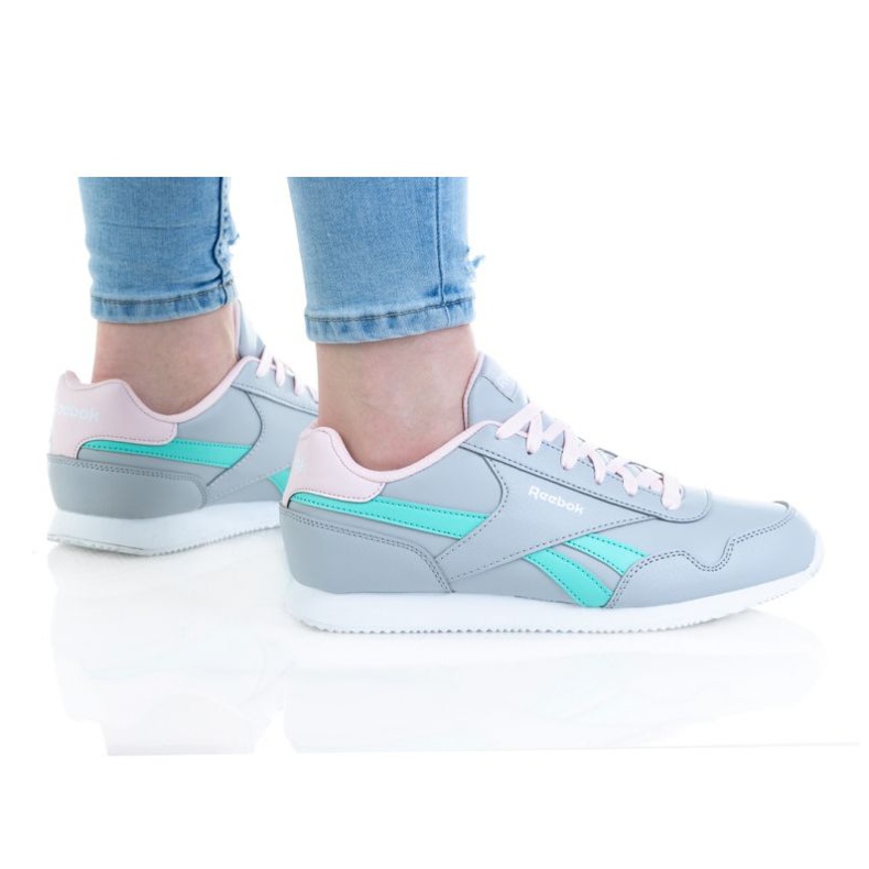 Reeboke Royal Cl Jog 3.0 Jr GW5253 hnědý modrý