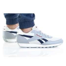 Boty Reebok Rewind Run M GX6017 bílý námořnická modř modrý