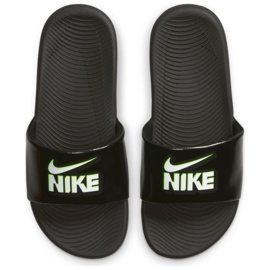 Pantofle Nike Kawa Slide Jr DD3242 001 černý