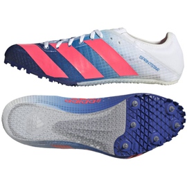 Špuntové boty Adidas Sprintstar M GY0940 červený vícebarevný