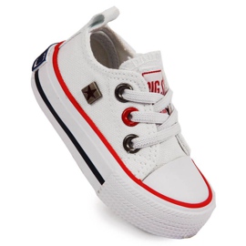 Nízké tenisky Big Star Jr HH374193 bílé bílý černý