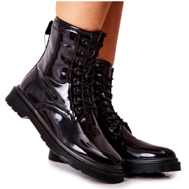 Dámské boty Cross Jeans černé GG2R4023 černá Dámské boty Cross Jeans černé GG2R4023 černá