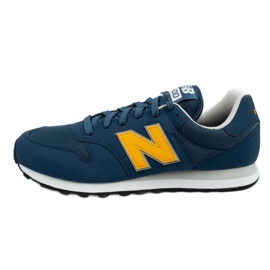 Boty New Balance M GM500VC1 námořnická modř žluť