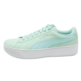 Puma Vikky Platform Glitz W 366856 06 zelený