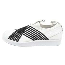Boty Adidas Superstar Slipon W CG6013 bílý černý