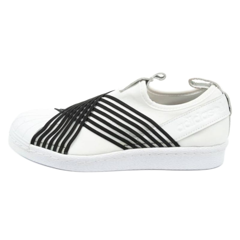 Boty Adidas Superstar Slipon W CG6013 bílý černá