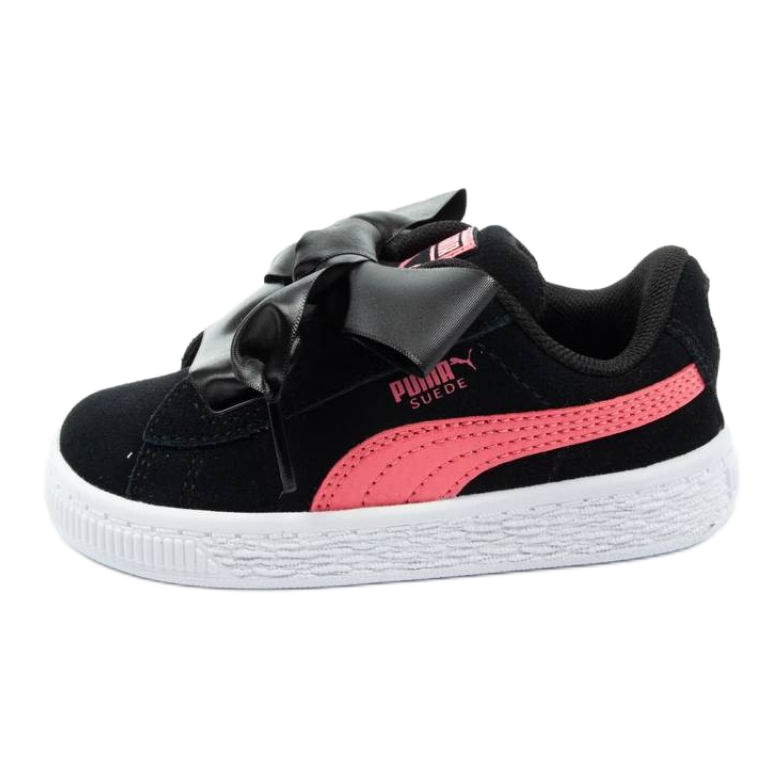 Puma Suede Heart Jewel Jr 370570 02 černá Puma Suede Heart Jewel Jr 370570 02 černá