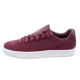 Puma Suede Crush Frosted W 370194 02 červený