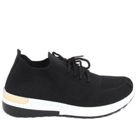 Ponožkové sportovní boty Welo Black černá Ponožkové sportovní boty Welo Black černá