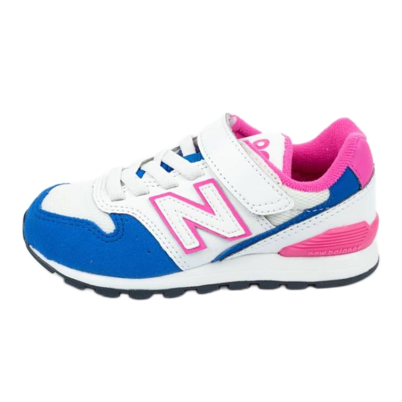 Boty New Balance Jr YV996DC bílý modrý růžový