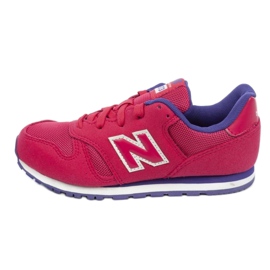Boty New Balance Jr YC373PY červený námořnická modř