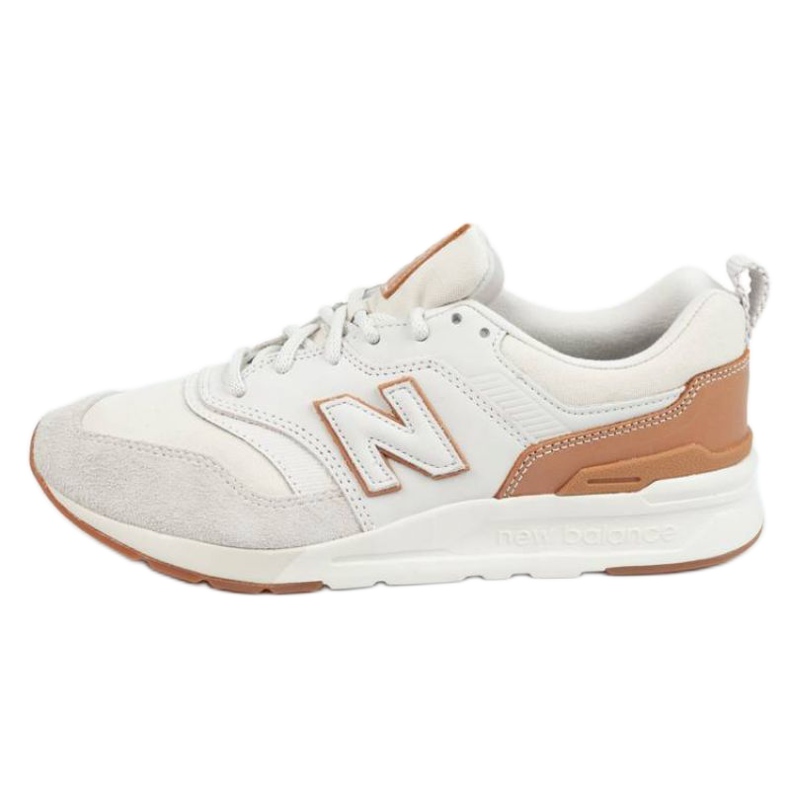 Boty New Balance M CM997HAF béžový bílý hnědý