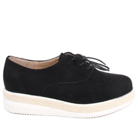 Dámské boty espadrilky Apia Black černý