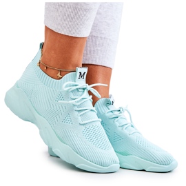 PS1 Sportovní obuv Tenisky Fabric Mint Nolene zelený