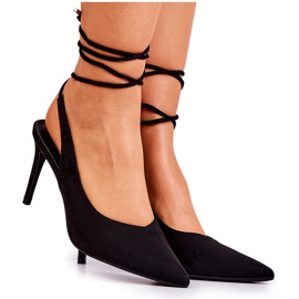 PS1 Černé podpatky Callie černý