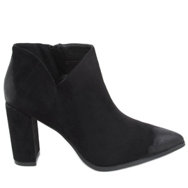 Černé kotníkové boty Ankara černý