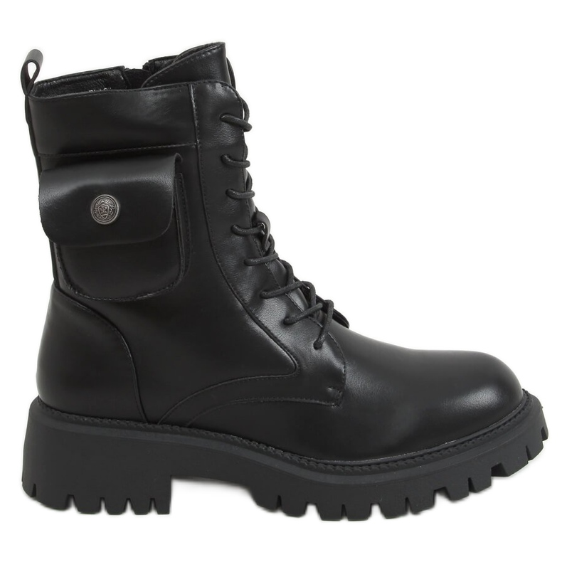 Pracovníci s kapsou Dakar Black černá